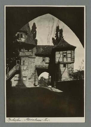Rödelseer Tor in Iphofen