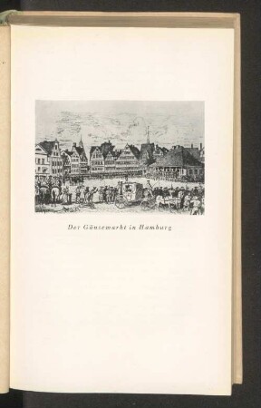 Der Gänsemarkt in Hamburg
