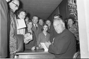 Film-Matinée mit dem Schauspieler, Schriftsteller und Regisseur Luis Trenker im Kino "Kurbel".