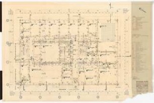 Physikalische Institute der Universität Köln: Kernphysik Grundriss UG, 1:50