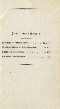 Inhalt dieses Bandes