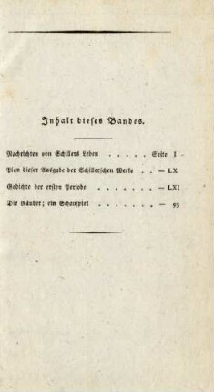 Inhalt dieses Bandes