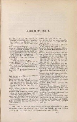 Namensverzeichnis.