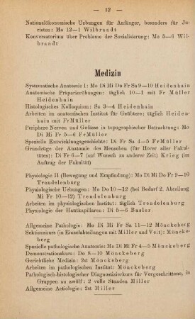 12-15, Medizin