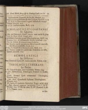 [IX. Libri Theologici Lutheranorum.]
