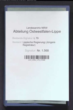 Einführung und Veranlagung zur Wertzuwachssteuer in der Stadt Salzuflen, Band 4