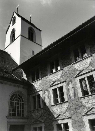 Fassade der Lateinschule, Brugg