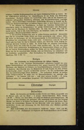 Besinnliches