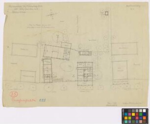 Reichenfelde (Kreis Königsberg/Neumark): Hof Nr. 18 Fritz Gericke. Flurplan