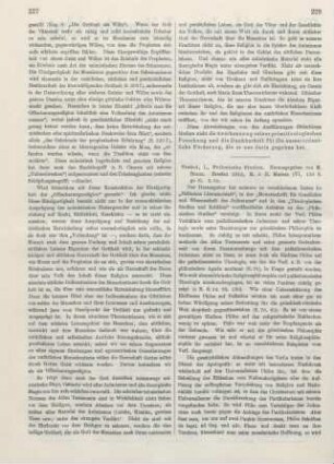 228-229 [Rezension] Treitel, Leopold, Philonische Studien