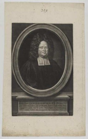 Bildnis des Iohann Iacob Lvngershauvsen