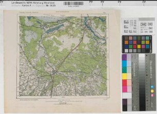 Riga Fliegerkarte 1919 1 : 200 000 28 x 34 Druck: Kartographische Abteilung der Preußischen Landesaufnahme Benkhausen