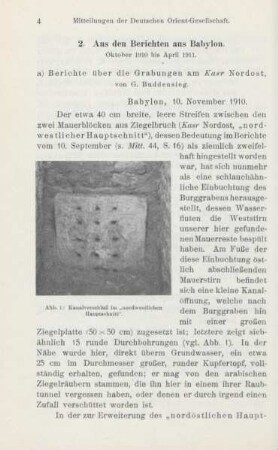 2. Aus den Berichten aus Babylon