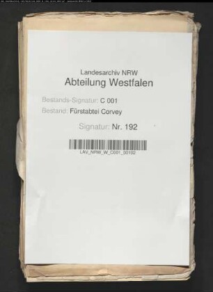 Kreistagsangelegenheiten - Abschiede, Instruktionen, Korrespondenzen