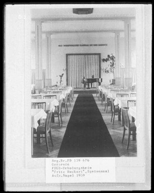 Erholungsheim des Freien Deutschen Gewerkschaftsbundes (FDGB) "Fritz Heckert"