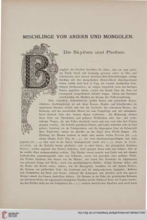 Mischlinge von Ariern und Mongolen