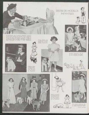 Desfile de modelos infantiles