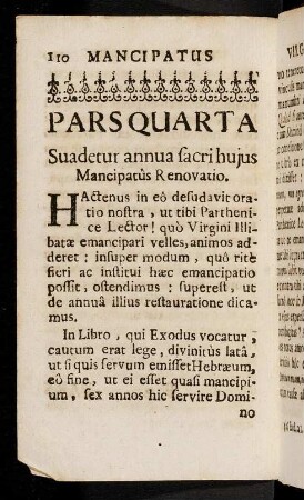 110-130, Pars Quarta.