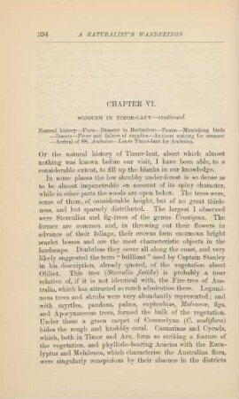 Chapter VI. Sojourn in Timor-Laut - continued