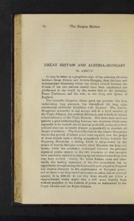 Great Britain and Austria-Hungary.