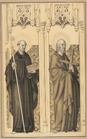 Die hll. Benediktus und Philippus