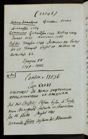11746-11769, 14. Dec Contin. v. 11536 Cap. XXXVI - XLVI