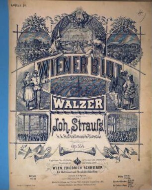 Wiener Blut : op. 354