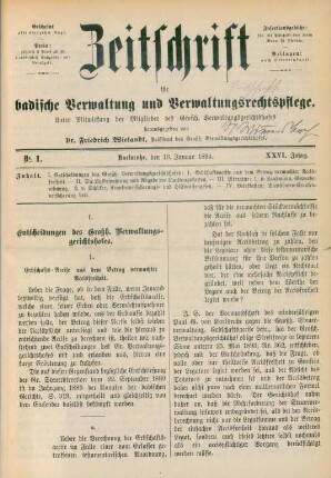 13. Januar-29. December = No. 1-26