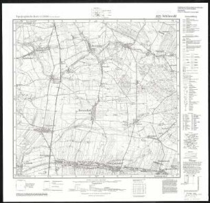 Meßtischblatt 4975 : Schönwald, 1939 : Schönwald. - Aufn. 1884, hrsg. 1886, bericht. 1939. - 1:25000. - [Berlin]: Reichsamt für Landesaufnahme, 1939. - 1 Kt.
