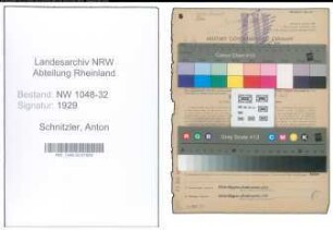 Entnazifizierung Anton Schnitzler , geb. 31.01.1900 (Autoschlosser)