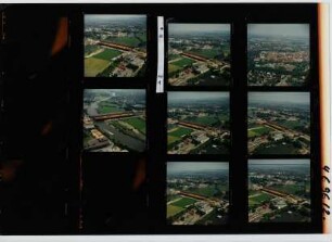 Kanalbrücke über die Weser - Mittellandkanal, Minden, 1996