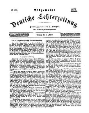 Die 15. allgemeine sächsische Lehrerversammlung