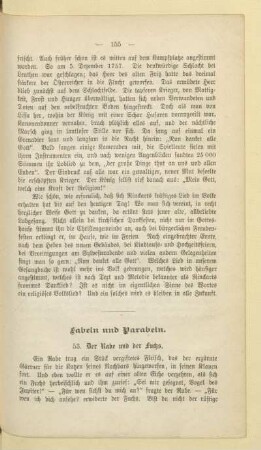 Fabeln und Parabeln