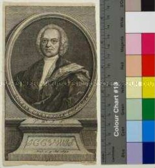 Porträt des Pietisten Johann Christian Edelmann
