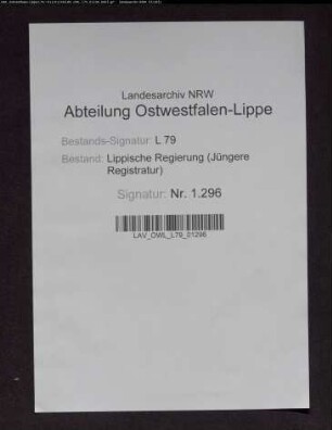 Erhebung von Grundsteuern von herrschaftlichen Domänen