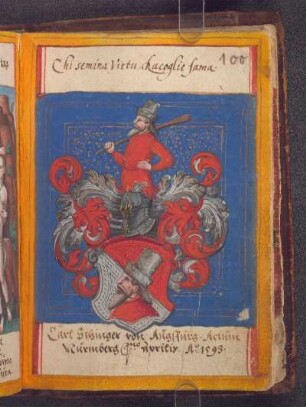 Gouache: Wappen