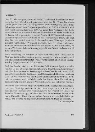 Themenheft Wolfgang Borchert : Heft 3