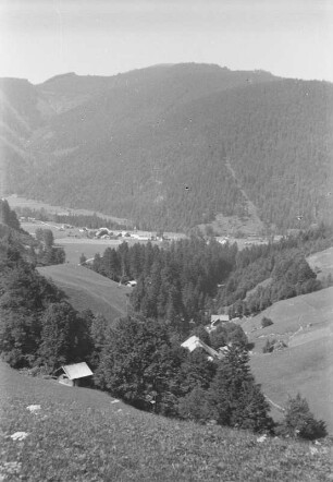 Landschaft : Landschaftsaufnahme aus den Alpen.