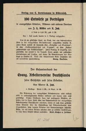 Verlagsanzeige