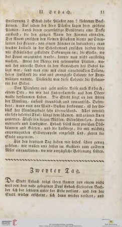 Zweyter Tag