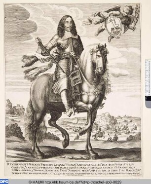 Leopold Wilhelm Erzherzog von Österreich zu Pferde