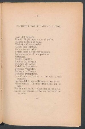 Escritos por el mismo ator