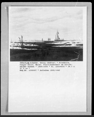 Flachlandschaft am Greifswalder Bodden