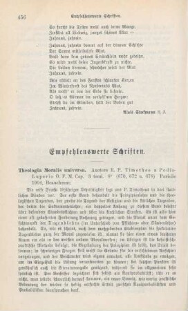 456-475 Empfehlenswerthe Schriften