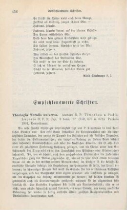 456-475 Empfehlenswerthe Schriften