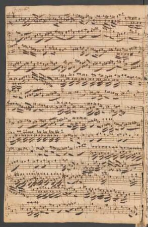Fantasien; cemb; a-Moll; BWV Anh. III 179