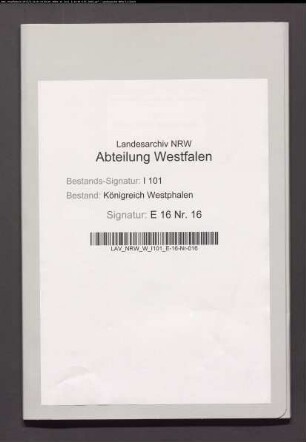 Hudeabfindung des Kolons Brunsick im Uerentruper Forst
