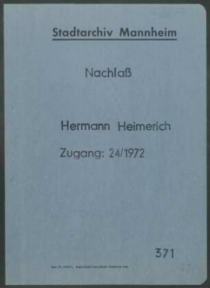 Einladungen im Kalenderjahr 1954