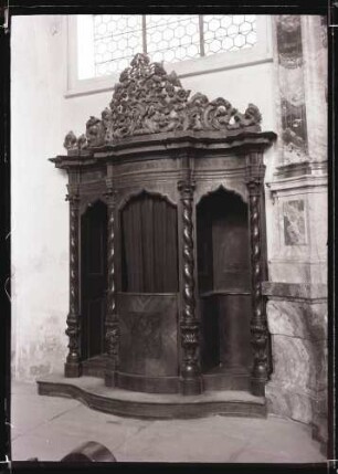 Klosterkirche; Beichtstuhl