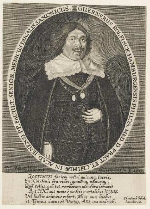 Bildnis des Guernerus Rolfinck